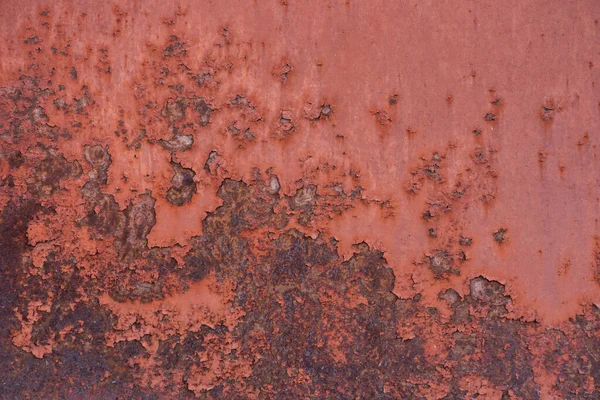 Rusty Iron Sheet Falling Paint — Stock Photo, Image