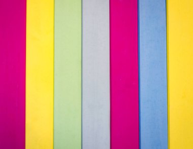 Renkli çitin dokusu.