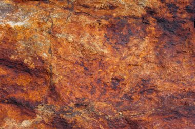 Taş bölümlerinin dokusu yakın plan