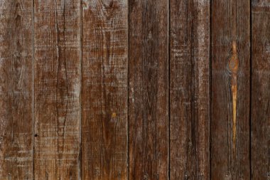 Gri-kahverengi renkli tahta duvarların makro dokusu