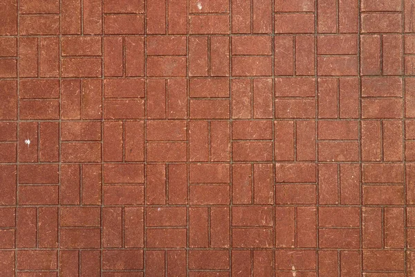 Textura Lajes Pavimentação Vermelhas — Fotografia de Stock