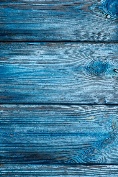 Parede Madeira Textura Fundo Velho Azul Pintura — Fotografia de Stock