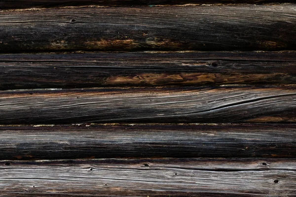 Parede Madeira Logs Textura Fundo Velho — Fotografia de Stock