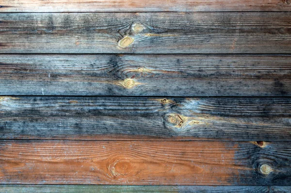 Texture Wall Unpainted Wooden Boards — Stock Photo, Image