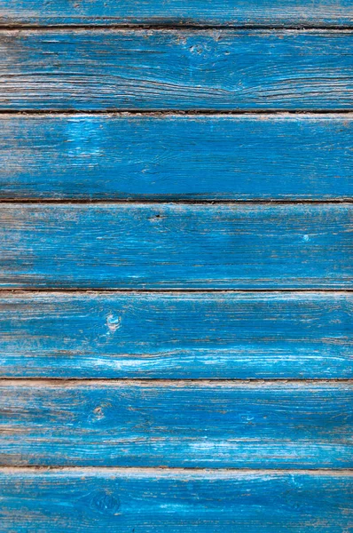Textura Casa Revestimento Madeira Horizontal Com Tinta Azul Gasto — Fotografia de Stock