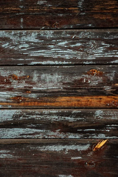 Textuur Van Een Oude Houten Muur Van Planken Met Schilferende — Stockfoto