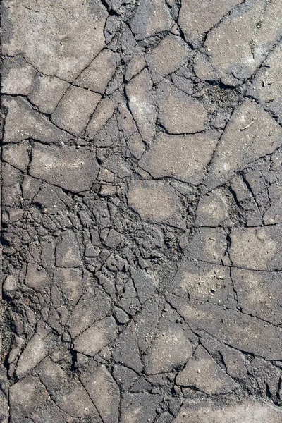 Lot Cracks Stone Sidewalk Texture — Stock Photo, Image