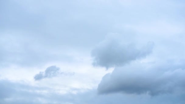 Timelapse Nuvens Chuva Flutuantes Tempo Nublado — Vídeo de Stock