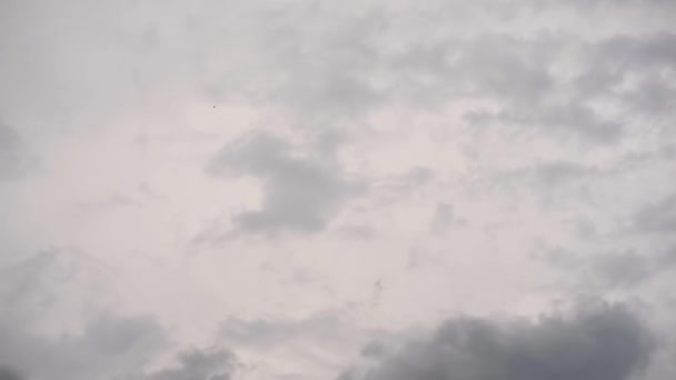 Les Nuages Pluie Timelapse Flottent Dans Différentes Directions — Video