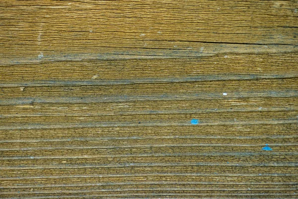 Macro Textura Placa Madeira Com Descascamento Tinta Amarela — Fotografia de Stock