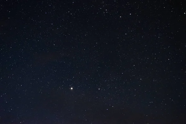 Sterne Nachthimmel Durch Die Wolken — Stockfoto