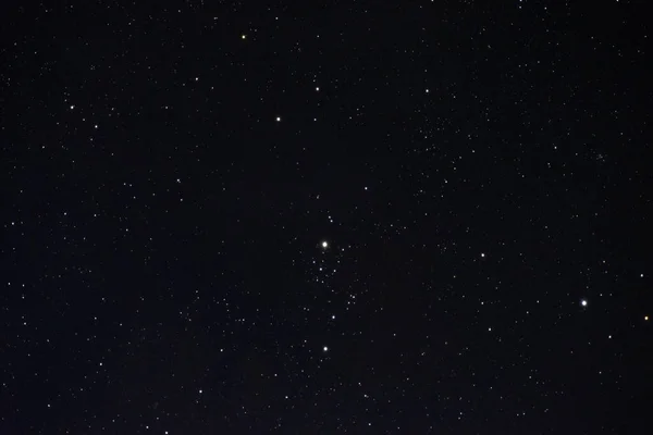 Sterne Nachthimmel Durch Die Wolken — Stockfoto