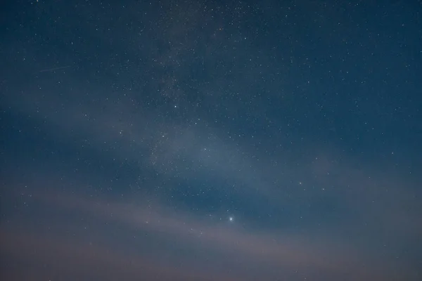 Ciel Étoilé Travers Les Nuages — Photo