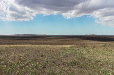 güzel alan ve gökyüzüne görünüm 