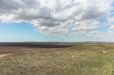 güzel alan ve gökyüzüne görünüm 