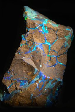 Beton kaya yüzeyinin manzarası