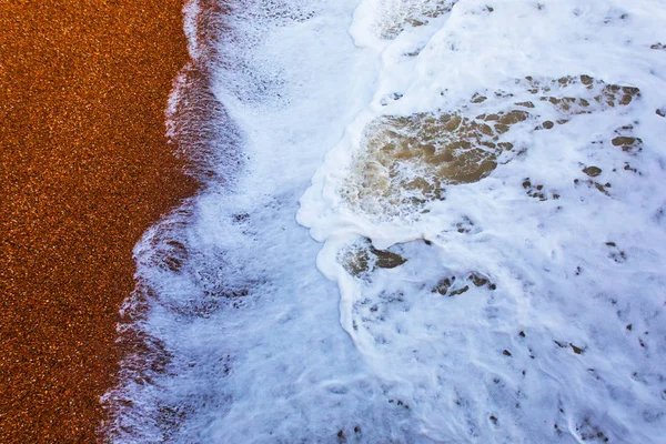 Vue Panoramique Sur Les Vagues Mer Comme Arrière Plan — Photo