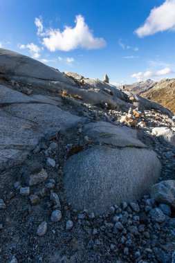 görkemli dağların arka plan güzel doğal görünümü