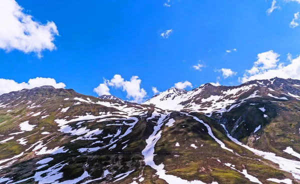 Bela Vista Panorâmica Das Montanhas Majestosas Fundo — Fotografia de Stock