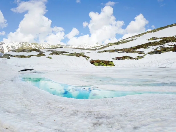 Vue Panoramique Sur Les Belles Montagnes Alpines Suisse — Photo