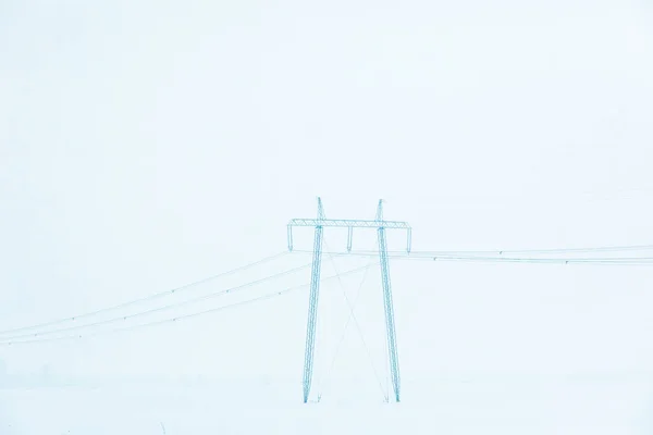 Scenic View Winter Landscape Background — Stock Photo, Image