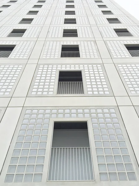 Modulär Konkret Byggnad Abstrakt Struktur — Stockfoto