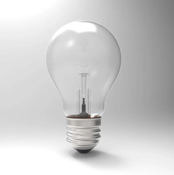 Closeup View Light Bulb Minimalistic Image — Stock Photo, Image