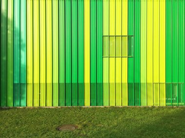 Modern bina dış görünüş, dış görünüş. Şehir mimarisi.