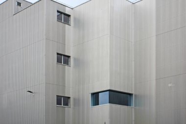 Modern bina dış görünüş, dış görünüş. Şehir mimarisi.