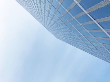 Modern bina dış görünüş, dış görünüş. Şehir mimarisi.