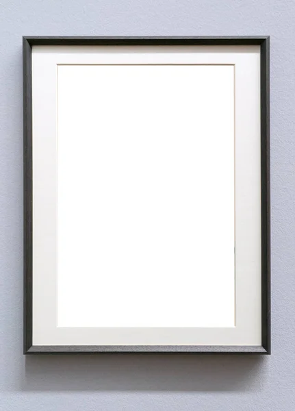 Frame on wall with copy space