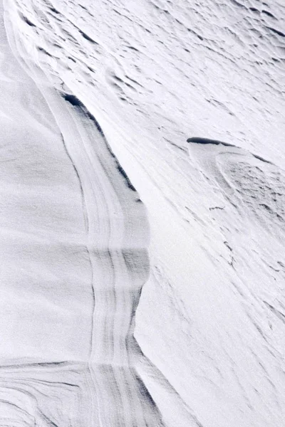 Ziemia Pokryta Śniegiem Czas Zimowy — Zdjęcie stockowe