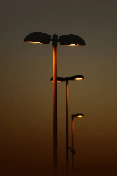 램프들의 — 스톡 사진