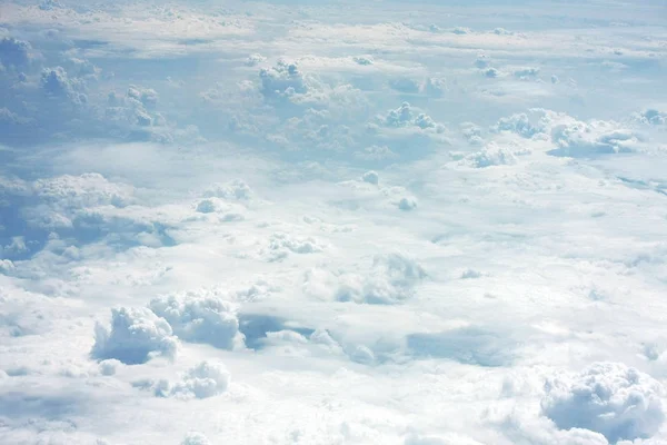 Vista Panorâmica Das Nuvens Céu Azul — Fotografia de Stock