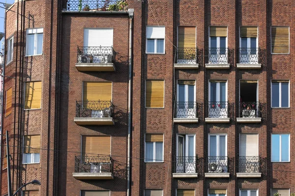 Edificio Moderno Esterno Vista Sulla Facciata Architettura Della Città — Foto Stock