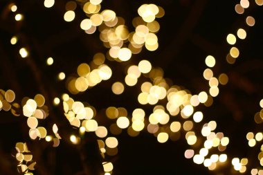 Bokeh efektli bulanık arkaplan