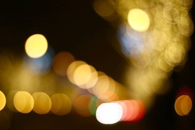 Bokeh efektli bulanık arkaplan