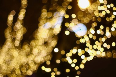Bokeh efektli bulanık arkaplan