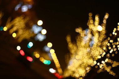 Bokeh efektli bulanık arkaplan