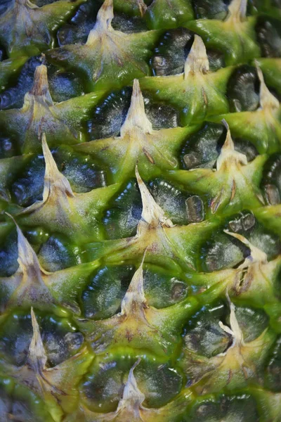 Nahaufnahme Von Köstlicher Reifer Ananas — Stockfoto