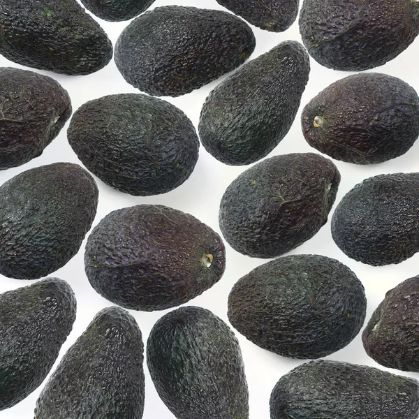 Aguacates Maduros Frescos Concepto Alimentación Saludable —  Fotos de Stock