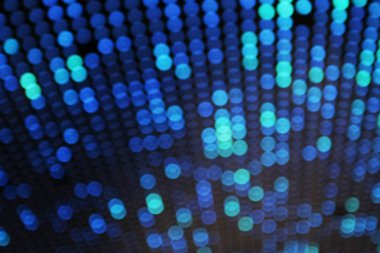 bulanık mavi ışıklar ile soyut sanatsal arka plan