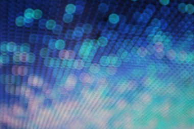 bulanık mavi ışıklar ile soyut sanatsal arka plan