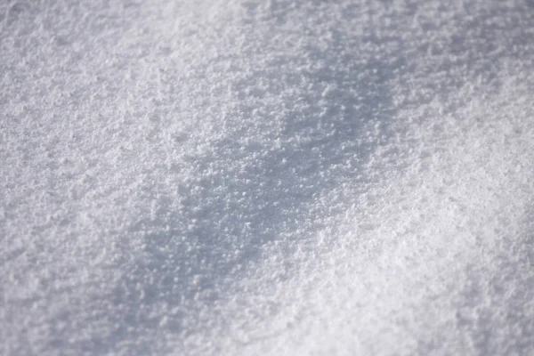 Вид Крупным Планом Белого Зимнего Снега — стоковое фото