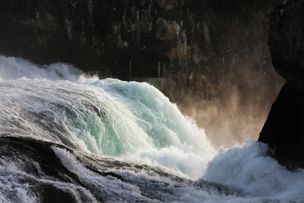 Tiro Cênico Cachoeira Bela Montanha — Fotografia de Stock