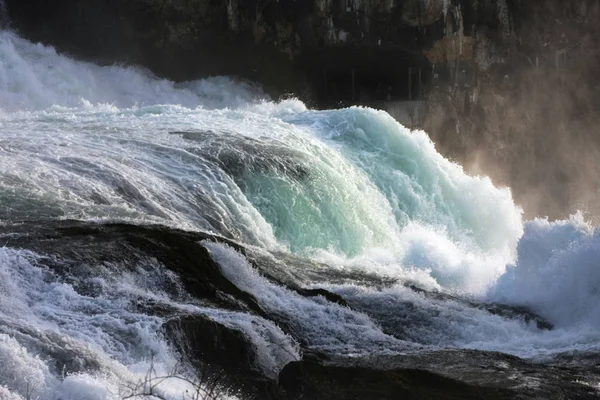 Tiro Cênico Cachoeira Bela Montanha — Fotografia de Stock
