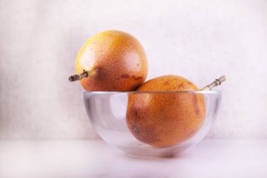 beyaz olgun grenadillas yakın çekim