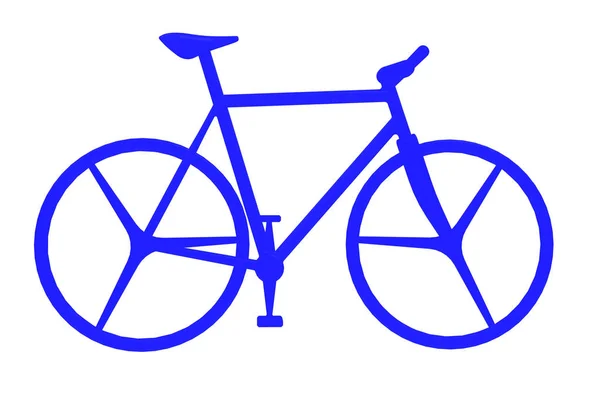 デザインされた自転車 レンダーイラスト — ストック写真