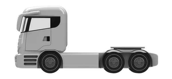 Entworfene Moderne Lkw Render Illustration — Stockfoto