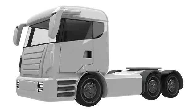 Diseño Moderno Camión Render Ilustración — Foto de Stock
